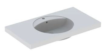  - GEBERIT Preciosa Umywalka 100 x 55 cm biała 124200000 - 124200000 - Łazienki Szydłowski