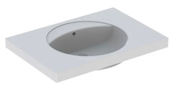  - GEBERIT Preciosa Umywalka 80 x 55 cm biała 124282000 - 124282000 - Łazienki Szydłowski