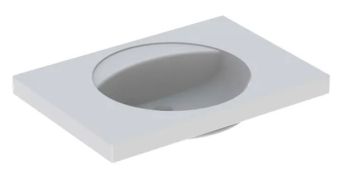  - GEBERIT Preciosa Umywalka 80 x 55 cm biała 124284000 - 124284000 - Łazienki Szydłowski