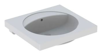  - GEBERIT Preciosa Umywalka 60 x 55 cm  biały połysk 253220000 - 253220000 - Łazienki Szydłowski