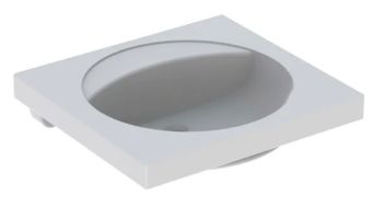  - GEBERIT Preciosa Umywalka B60, z półką, biała 253240000 - 253240000 - Łazienki Szydłowski