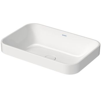  - DURAVIT Happy D.2 Plus umywalka stawiana 60x40 cm, biały połysk 2359600000 - 2359600000 - Łazienki Szydłowski