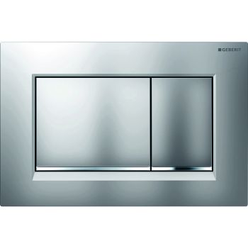 - GEBERIT Sigma 30 przycisk spłukujący chrom matowy ,chrom błyszczący 115883JQ1 - 115.883.JQ.1 - Łazienki Szydłowski