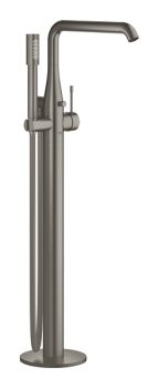 - GROHE-Essence Wolnostojąca bateria wannowa kolor brushed hard graphite 23491AL1 - 23491AL1 - Łazienki Szydłowski