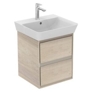  - IDEAL STANDARD Connect Air Szafka umywalkowa 50 cm, jasne drewno E1608UK - E1608UK - Łazienki Szydłowski
