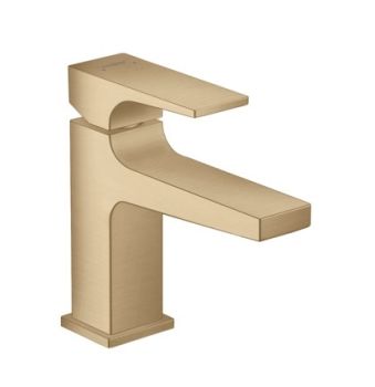 - HANSGROHE Metropol bateria umywalkowa 100 brąz szczotkowany 32500140 - 32500140 - Łazienki Szydłowski