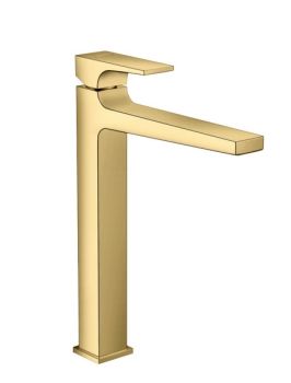 - HANSGROHE Metropol bateria umywalkowa złoty optyczny polerowany 32512990 - 32512990 - Łazienki Szydłowski