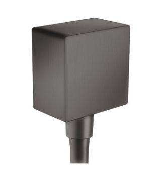  - HANSGROHE FixFit Przyłącze węża czarny chrom szczotkowany 26455340 - 26455340 - Łazienki Szydłowski