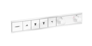 - HANSGROHE RainSelect bateria termostatyczna do ukrytej instalacji dla 4 funkcji, biały mat 15382700 - 15382700 - Łazienki Szydłowski