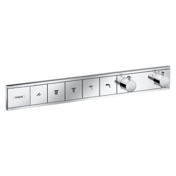 - HANSGROHE RainSelect Bateria termostatyczna do 5 odbiorników, chrom 15384000 - 15384000 - Łazienki Szydłowski