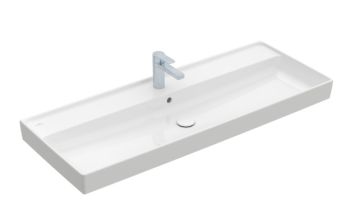 - VILLEROY&BOCH Collaro Umywalka meblowa 120 x 47 cm biała z powłoką CeramicPlus 4A33C5R1 - 4A33C5R1 - Łazienki Szydłowski