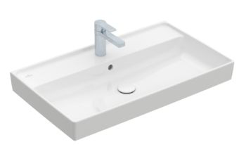 - VILLEROY&BOCH Collaro Umywalka meblowa 80 x 47 cm biała 4A338G01 - 4A338G01 - Łazienki Szydłowski