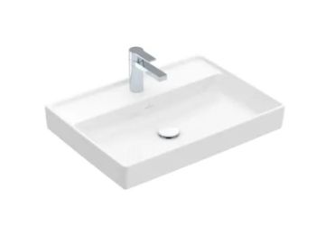 - VILLEROY&BOCH Collaro Umywalka 65 x 47 cm biała z powłoką CeramicPlus 4A3366R1 - 4A3366R1 - Łazienki Szydłowski
