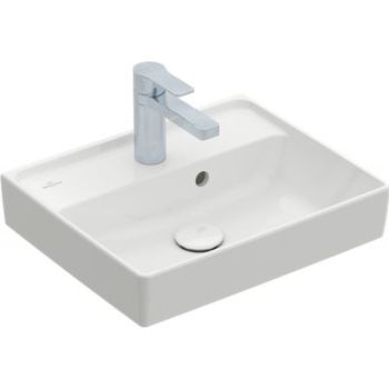 - VILLEROY&BOCH Collaro Umywalka 45 x 37 cm biała z powłoką Ceramic Plus 433445R1 - 433445R1 - Łazienki Szydłowski