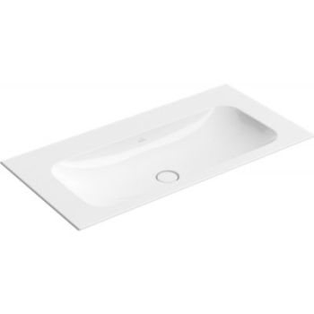  - VILLEROY & BOCH Finion Umywalka meblowa 100 x 50 cm biała z powłoką CeramicPlus 4164A3R1 - 4164A3R1 - Łazienki Szydłowski