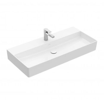  - VILLEROY&BOCH Memento 2.0 Umywalka 100 x 47 cm, z powłoką CeramicPlus biała 4A22A2R1 - 4A22A2R1 - Łazienki Szydłowski