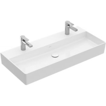  - VILLEROY&BOCH Memento 2.0 Umywalka 100 x 47 cm, biała  z powłoką CeramicPlus 4A221KR1 - 4A221KR1 - Łazienki Szydłowski