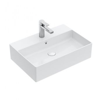  - VILLEROY&BOCH Memento 2.0 Umywalka nablatowa 60 x 42 cm biała z powłoką CeramicPlus 4A0760R1 - 4A0760R1 - Łazienki Szydłowski