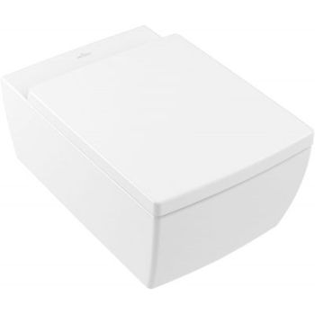  - VILLEROY&BOCH Memento 2.0 Miska WC wisząca 37,5 x 56cm, biała z CeramicPlus 4633R0R1 - 4633R0R1 - Łazienki Szydłowski