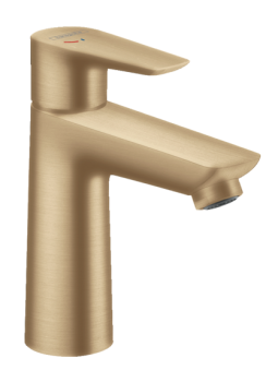  - HANSGROHE Talis E bateria umywalkowa 110 CoolStart z EcoSmart, z zestawem odpływowym z cięgnem, brąz szczotkowany 71713140 - 71713140 - Łazienki Szydłowski