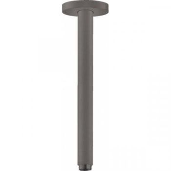  - HANSGROHE Ramię sufitowe do głowicy prysznicowej, czarny chrom szczotkowany 27389340 - 27389340 - Łazienki Szydłowski