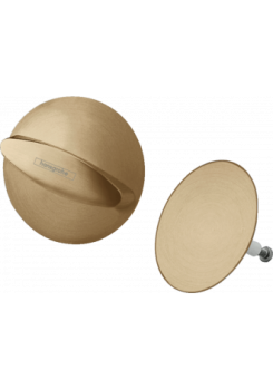  - HANSGROHE Element zewnętrzny, zestaw odpływ i przelew, brąz szczotkowany 58185140 - 58185140 - Łazienki Szydłowski