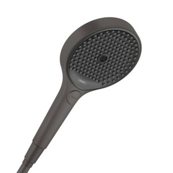 - HANSGROHE Rainfinity słuchawka prysznicowa 130 3jet, czarny chrom szczotkowany 26864340 - 26864340 - Łazienki Szydłowski