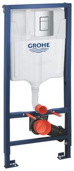 - GROHE-Rapid SL 3w1, 1.13 m spłuczka do WC + przycisk w kolorze chrom 38772001 - 38772001 - Łazienki Szydłowski