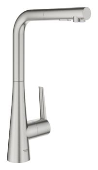  - GROHE-Zedra bateria kuchenna kolor stal nierdzewna 32553DC2 - 32553DC2 - Łazienki Szydłowski