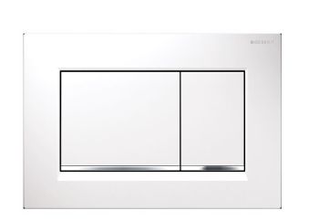 - GEBERIT Sigma 30 przycisk spłukujący biały mat 115883JT1 - 115.883.JT.1 - Łazienki Szydłowski