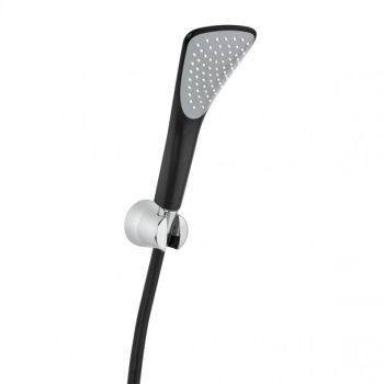  - KLUDI FIZZ Zestaw wannowo-natryskowy, czarny mat/chrom 676508700 - 6765087-00 - Łazienki Szydłowski