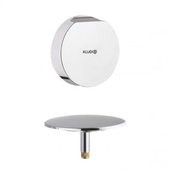  - KLUDI Rotexa Zestaw odpływowo-przelewowy chrom 710800500 - 7108005-00 - Łazienki Szydłowski