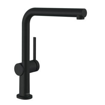 - HANSGROHE Talis M54 bateria kuchenna 270, czarny mat 72840670 - 72840670 - Łazienki Szydłowski