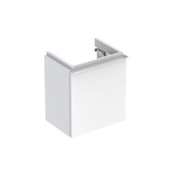  - GEBERIT iCON Szafka wisząca podumywalkowa lewa 37x27,9 cm, biały połysk 502301012 - 502.301.01.2 - Łazienki Szydłowski