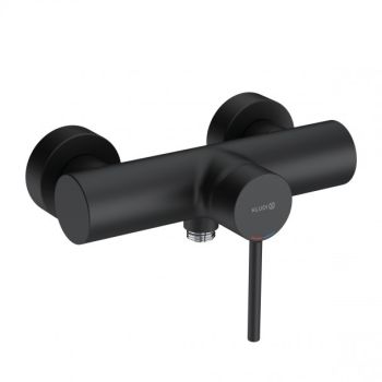 - KLUDI BOZZ bateria natryskowa czarny mat 388313976 - 388313976 - Łazienki Szydłowski