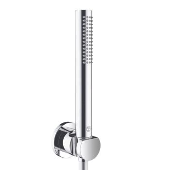 - KLUDI Nova Fonte zestaw wannowo-prysznicowy z uchwytem ściennym, chrom 208500515 - 2085005-15 - Łazienki Szydłowski