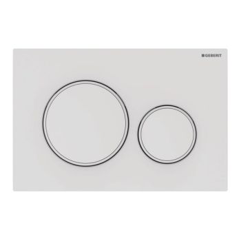 - GEBERIT Sigma 20 Przycisk spłukujący biały mat 115882011 - 115.882.01.1 - Łazienki Szydłowski