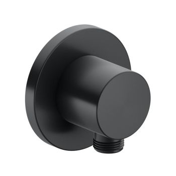 - KEUCO IXMO Przyłącze kątowe węża, czarny szczotkowany chrom 59547130001 - 59547130001 - Łazienki Szydłowski