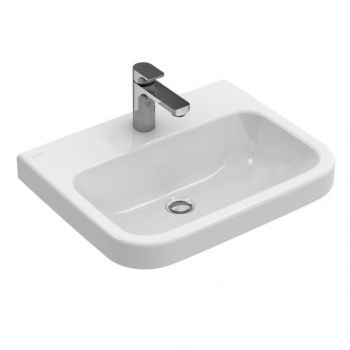 - VILLEROY&BOCH Architectura Umywalka 55x47 cm biała z powłoką ceramicplus 418856R1 - 418856R1 - Łazienki Szydłowski
