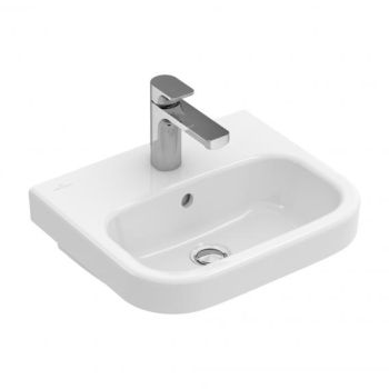- VILLEROY&BOCH Architectura Umywalka 45x38 cm biała z powłoką ceramicplus 437345R1 - 437345R1 - Łazienki Szydłowski