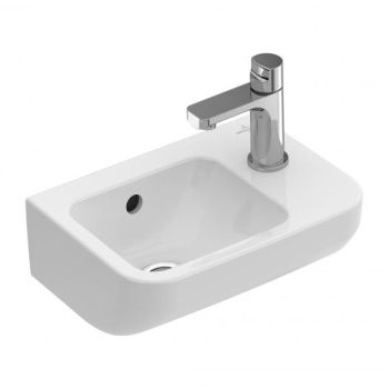 - VILLEROY&BOCH Architectura Umywalka mała 36x26 cm, z przelewem biała z powłoką ceramicplus 437336R1 - 437336R1 - Łazienki Szydłowski