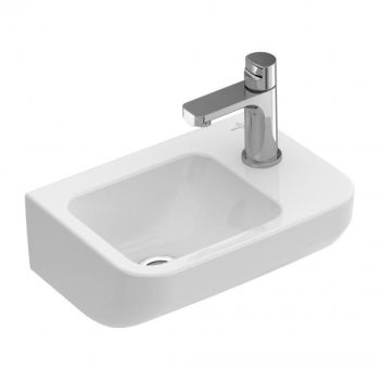 - VILLEROY&BOCH Architectura Umywalka mała 36x26 cm biała z powłoką ceramicplus 437337R1 - 437337R1 - Łazienki Szydłowski