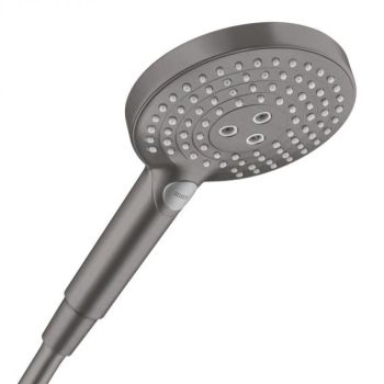  - HANSGROHE Raindance Select słuchawka prysznicowa 12,5 cm 3 jet czarny chrom szczotkowany 26530340 - 26530340 - Łazienki Szydłowski