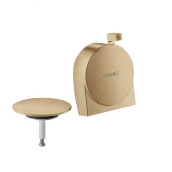 - HANSGROHE Exafill S, element zewnętrzny, brąz szczotkowany 58117140 - 58117140 - Łazienki Szydłowski