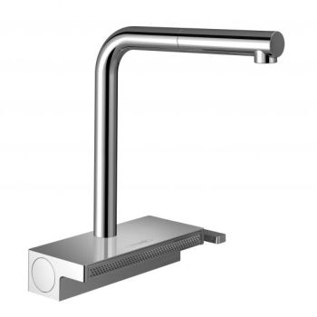 - HANSGROHE Aquno Select M81 Bateria kuchenna chrom 73836000 - 73836000 - Łazienki Szydłowski