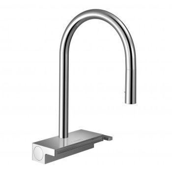 - HANSGROHE Aquno Select M81 Bateria kuchenna chrom 73837000 - 73837000 - Łazienki Szydłowski