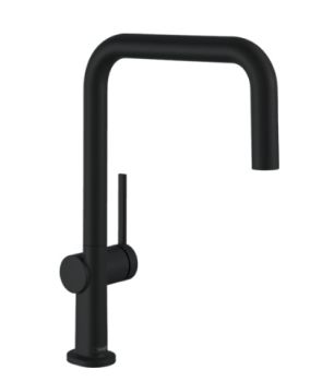 - HANSGROHE Talis M54 bateria kuchenna czarny mat 72844670 - 72844670 - Łazienki Szydłowski