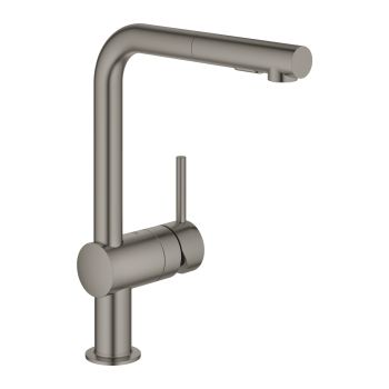 - GROHE-Minta bateria kuchenna kolor brushed hard graphite 30274AL0 - 30274AL0 - Łazienki Szydłowski