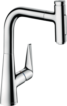  - HANSGROHE Talis Select M51 bateria kuchenna 220 z wyciąganą wylewką, chrom 73868000 - 73868000 - Łazienki Szydłowski