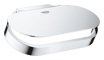 - GROHE-Selection Uchwyt na papier toaletowy z pokrywą chrom 41069000 - 41069000 - Łazienki Szydłowski